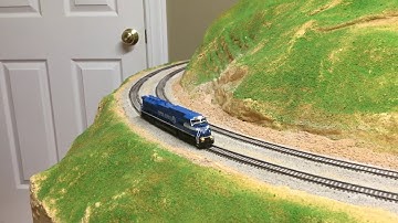 N scale brass Overland Models SD80MAC, Conrail #4105 w/DCC + Ditch Lights!