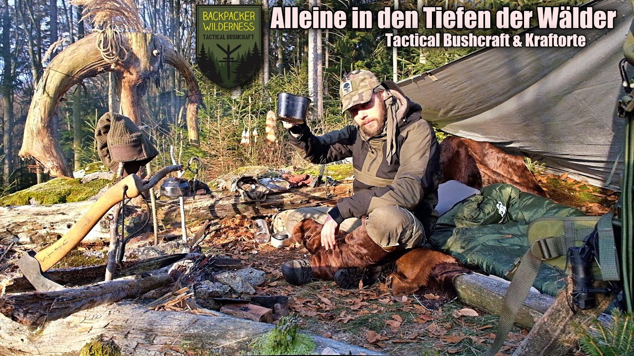 Alleine im tiefen Wald, wo der Zauber liegt 