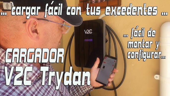 TRYDAN BY V2C 👉 THE BEST ELECTRIC CAR CHARGER OF THE MOMENT 👉 STEP BY  STEP INSTALLATION 