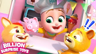 Baby Zay's Epic Ice Cream Adventure: Squirrels, Mischief, and Tasty Surprises Await! by BillionSurpriseToys  - Nursery Rhymes & Cartoons 103,668 views 3 months ago 2 minutes, 2 seconds