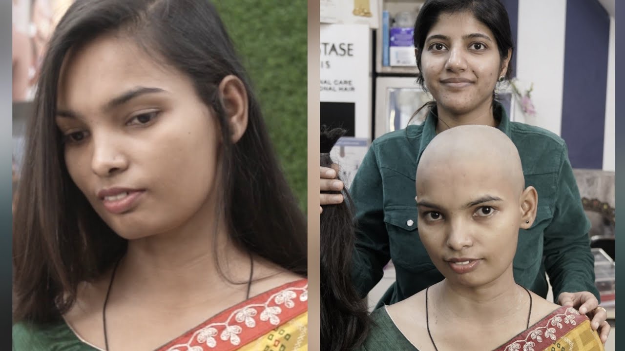 Bald for a Beautiful Cause | Female Hair Donation Story | A life changing Transformation 💇‍♀️❤️