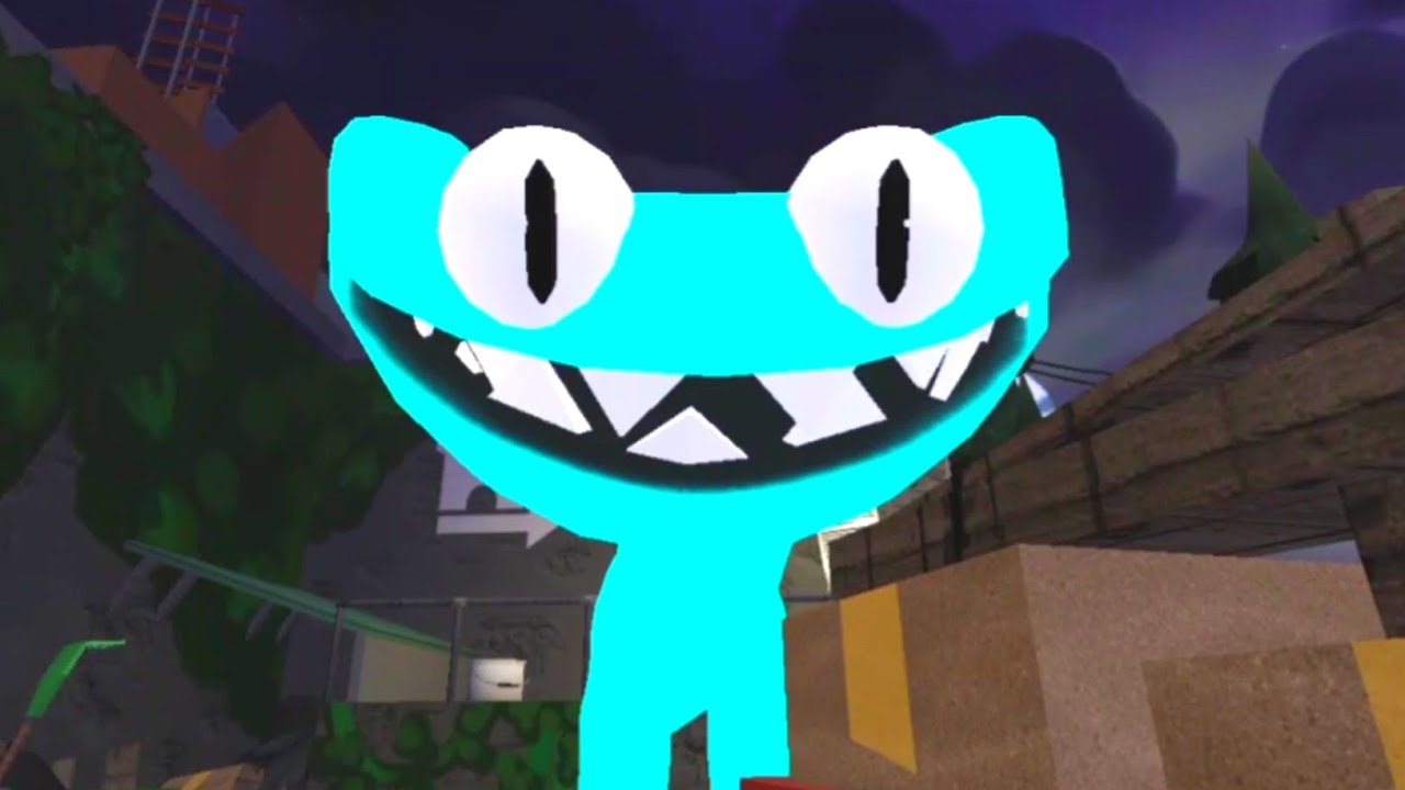 CYAN FROM RAINBOW FRIENDS CHAPTER 2 ROBLOX GAME V.2