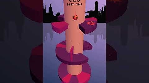 Helix jump | how to complete hard levels in IOS/ android level 30 #Shorts #Helix-jump