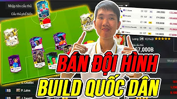 THÀNH HOÀ Thanh Lý Cầu Thủ Build Team Quốc dân 2,6 triệu tỷ BP | FC Online