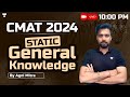 Cmat 2024 static general knowledge  part  12 by agni mitra