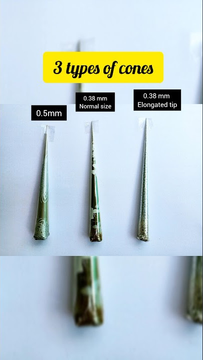 3 types of cones|| basic || figure|| potrait || miniature #mehndi #tricks