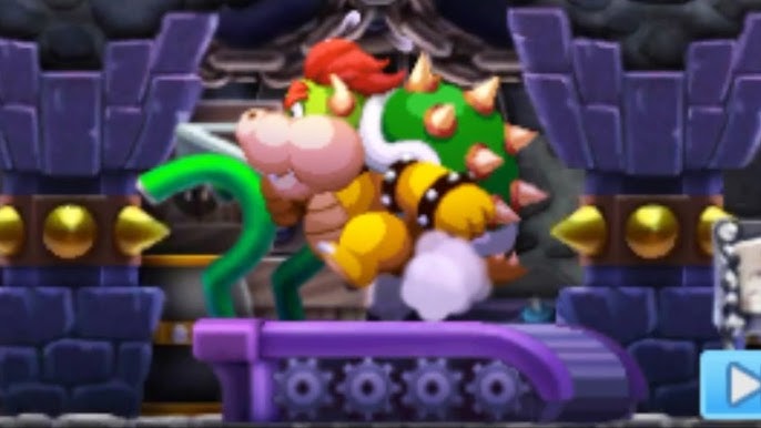 Super Mario Deluxe Bowser Purple Island Playset with Exclusive Bowser  Action Figure 