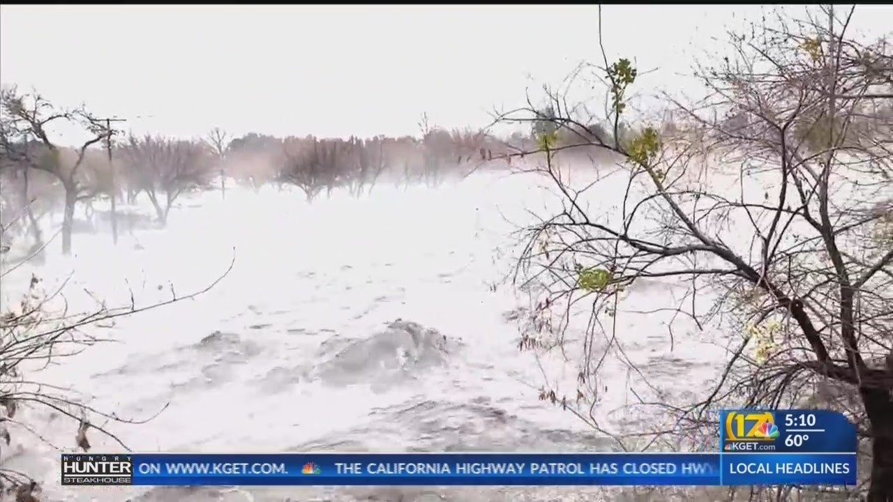 Kernville residents share dramatic video of surging waters enveloping Riverview Park