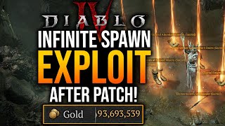 Diablo 4 - Infinite Spawn & Legendary Farm Exploit AFTER PATCH