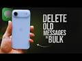How to Delete Old Text Messages in Bulk on iPhone (tutorial)