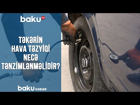 Video: Təkər təzyiqi sürüşə necə təsir edir?