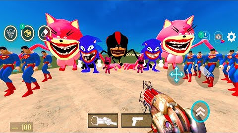 NEW UPDATE 5.7.3 SONIC CONTROL IN NEXTBOTS IN PLAYGROUND MOD