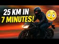 “Gunga Rider Breaks Limits! 25 KM in Just 7 Minutes 🚴🔥 | Unbelievable Determination!”