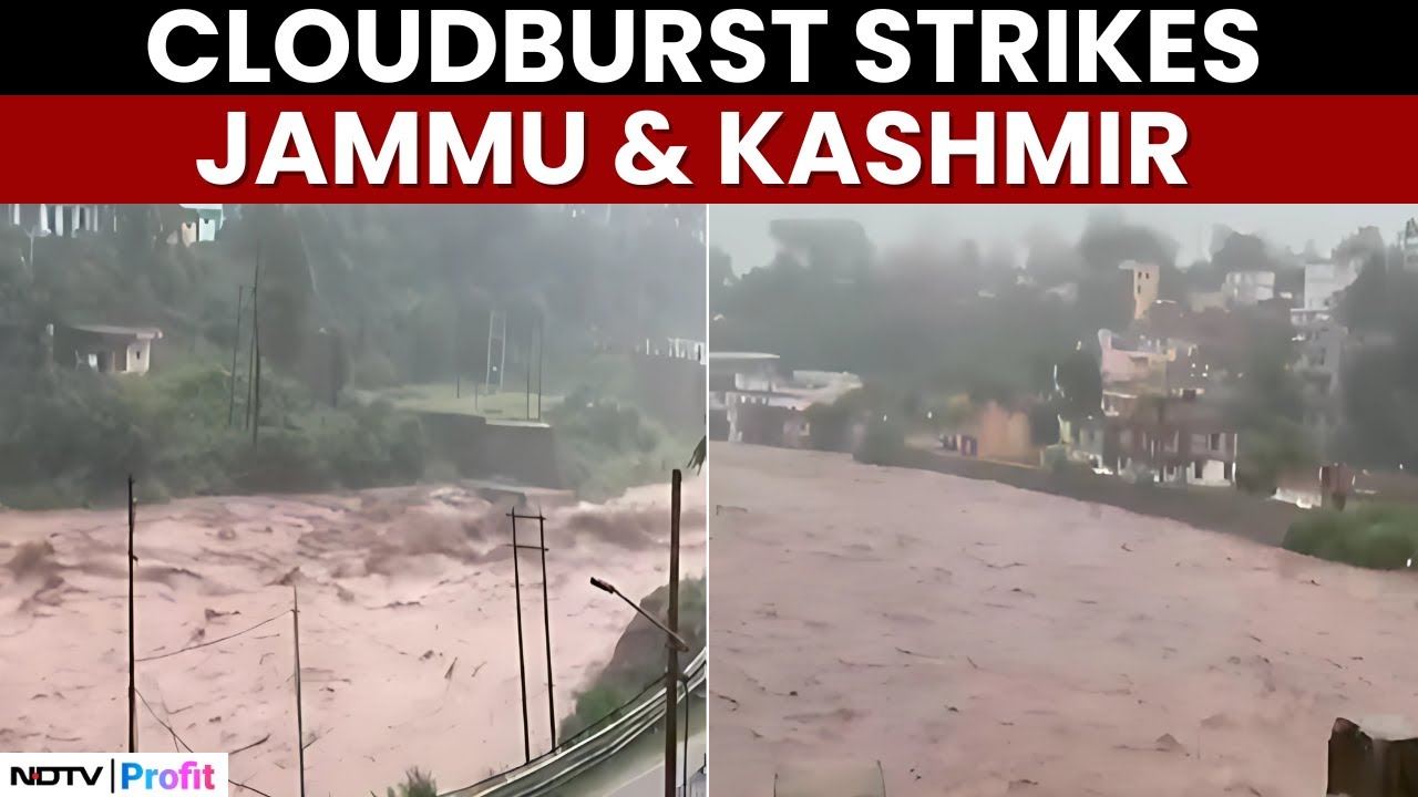 Massive Cloudburst Hits J&K's Kishtwar, At Least 10 Feared; Rescue ...