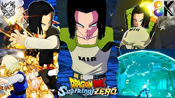 DRAGON BALL: Sparking! ZERO Android 17 All Special Moves #dragonballsparkingzero
