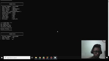 MENJALANKAN PROGRAM SISTEM INFORMASI PENDATAAN SERVICE KENDARAAN BERMOTOR DI BENGKEL - BAHASA C++