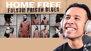 These Guys are AWESOME - Home Free - Folsom Prison Blues (Reaction)