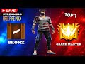BRONZ TO GRAND MASTER RENK PUSH | FREE FIRE 🔥 DOU VS SQUAD | #KJMLIVE #KKN GAMING
