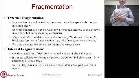 Lecture 11: Memory Management