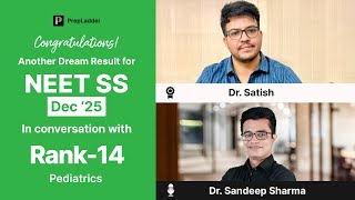 How Dr. Satish Secured Neet Ss Rank 14 Candid Interview With Dr. Sandeep Sharma