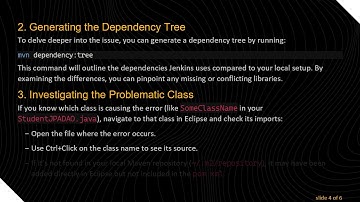 Resolving the Cannot find symbol Error in Maven Builds on Jenkins