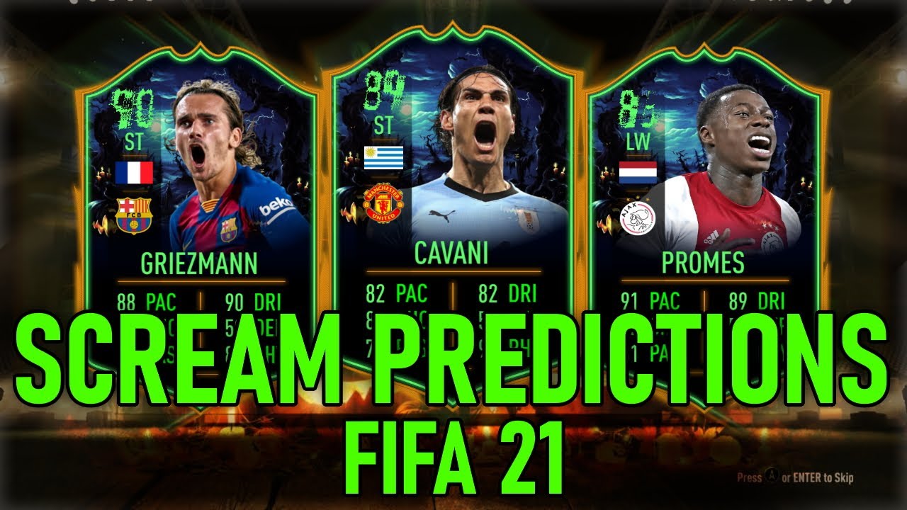 Fifa 21 Ultimate Scream Predictions Youtube