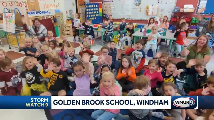 New Hampshire weather school visit: Golden Brook School in Windham