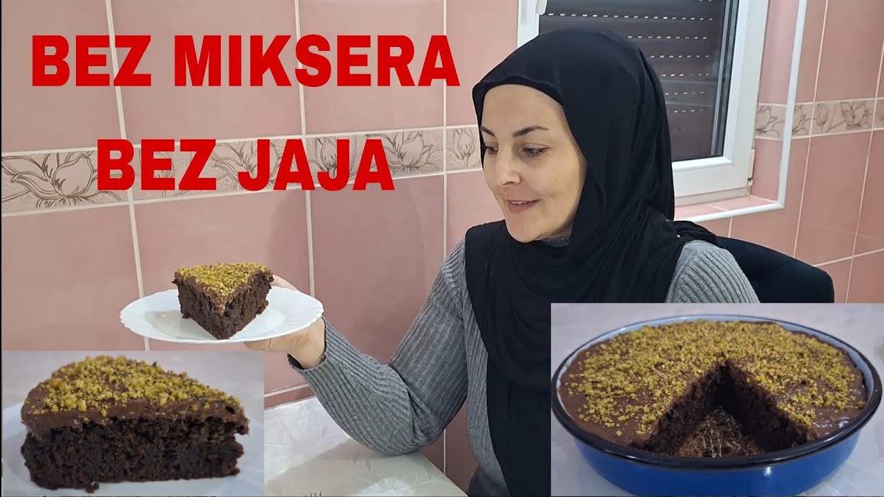 Bez miksera❗️Bez jaja❗️Brza❗️Sočna❗️Čokoladna torta💥za iznenadne goste🫂Gotova za 30 minuta😉