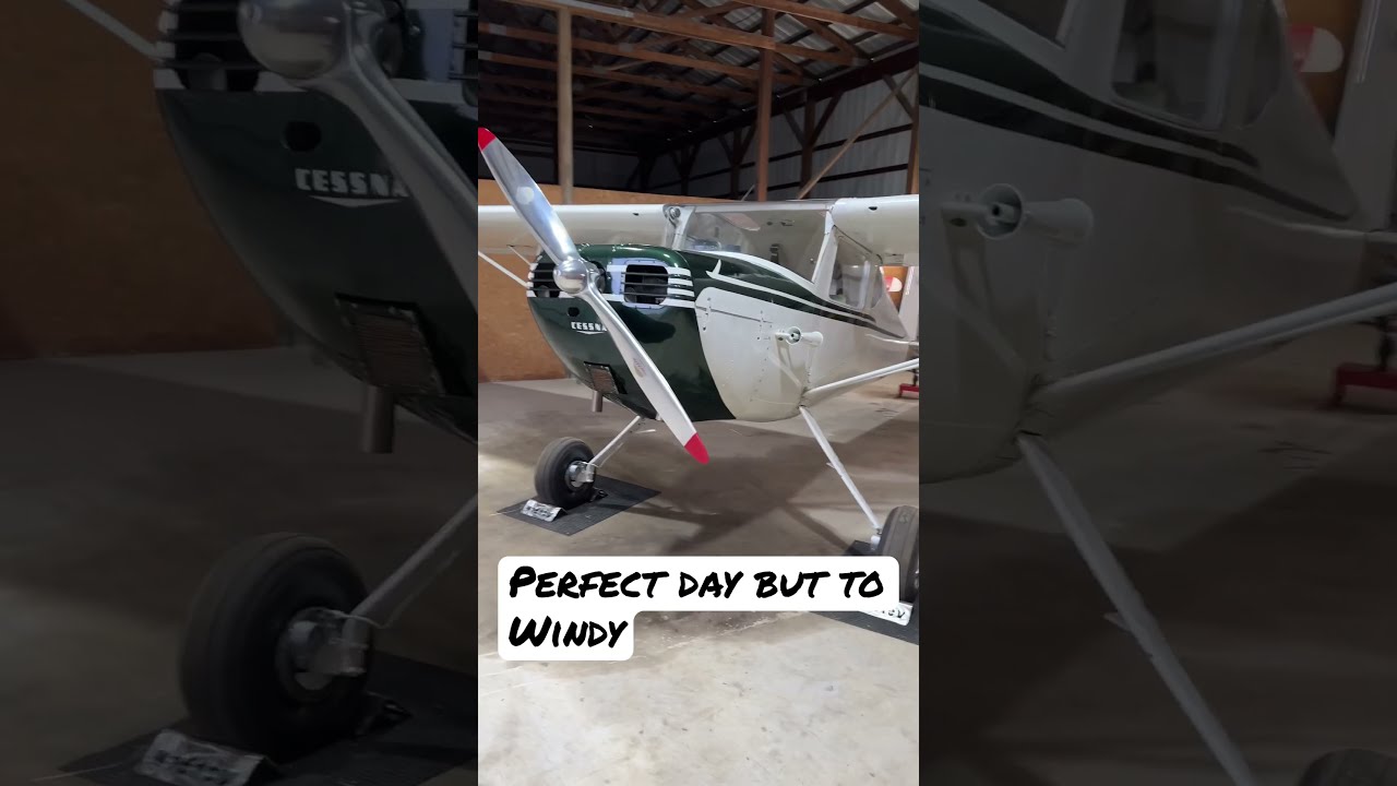 Cessna C120 Perfect Day Other Then It Was To Windy Gust Up 33 Yikes 