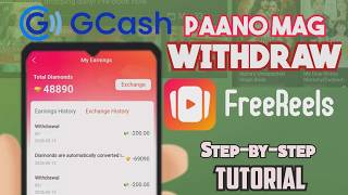 PAANO MAG WITHDRAW SA FREE REELS APP VIA GCASH 2026 | FREE REELS WITHDRAWAL 100% LEGIT screenshot 3