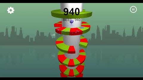 CrazyGames: Helix Jump (HTML5 Game) Gameplay