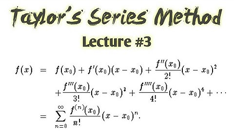 #Engineering #Mathematics ||   Taylor