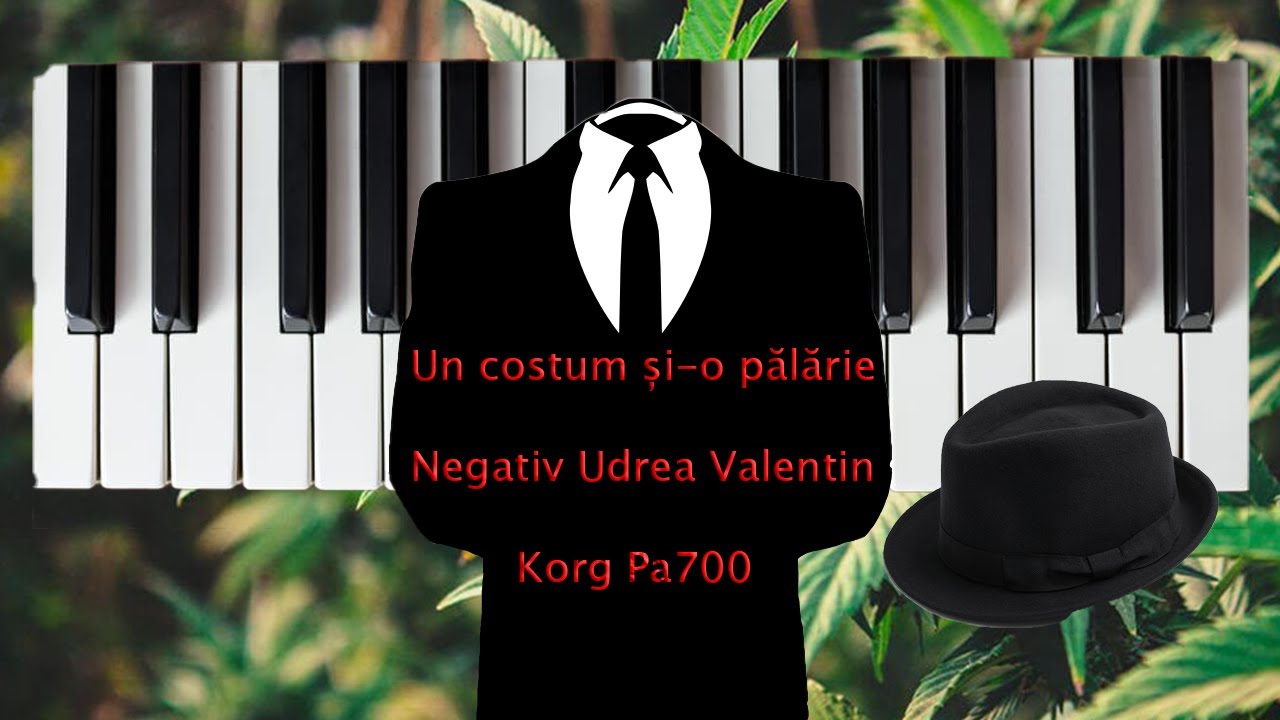 Negativ Un costum și-o pălărie ( la minor )