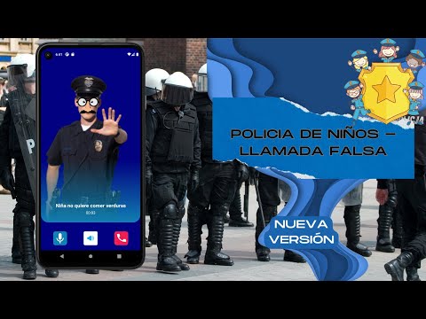 Policia de Niños Llamada Falsa