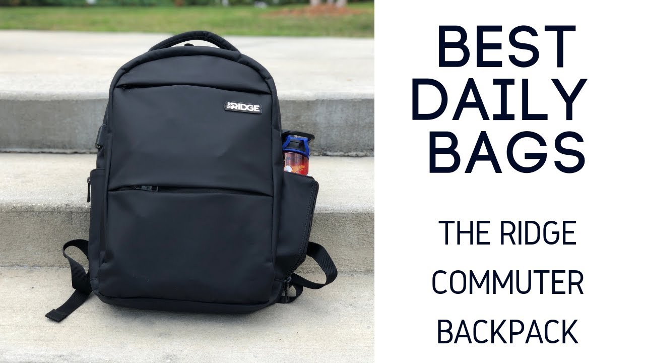 Best Daily Bags: The Ridge Commuter Backpack Review - YouTube