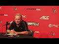 Petrino On The Highs and Lows of the UL v Kent State Game