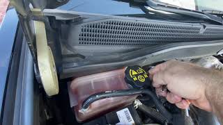 Silverado 2500HD 4x4 Duramax Low Coolant Warning