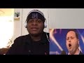 My First Time Hearing Paul Potts stuns the judges singing Nessun Dorma | Audition |  REACTION