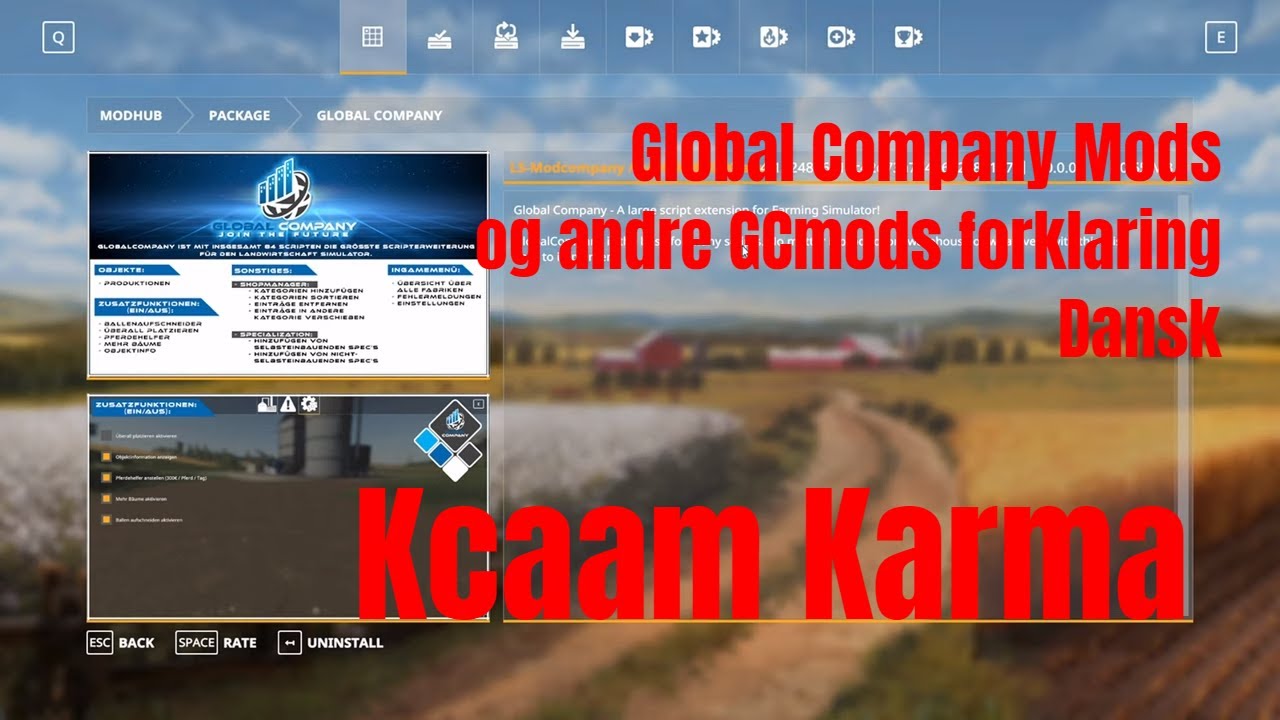 Farming Simulator 2019 Global Company Mod Og Andre Gc Mods