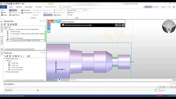 #Edgecam Tips & Tricks Pre-Finish Plunge option (Finish Groove Cycle)
