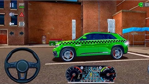 Taxi simulator 2023🚖| city uber driver 💥| steering wheel 🛞 | android & ios games #gamingworld