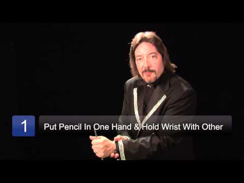 How to Make a Pencil Float : Magic Tricks