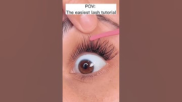 Teach you how to apply cluster lashes at home