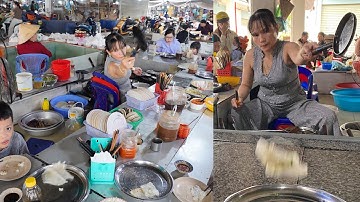 Độc đáo bánh xèo bay tới trước mặt khách, ai lần đầu trải nghiệm cũng sợ bay vô mặt