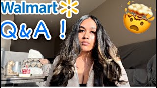 Answering questions about working at Walmart And on getting hired! Q&A