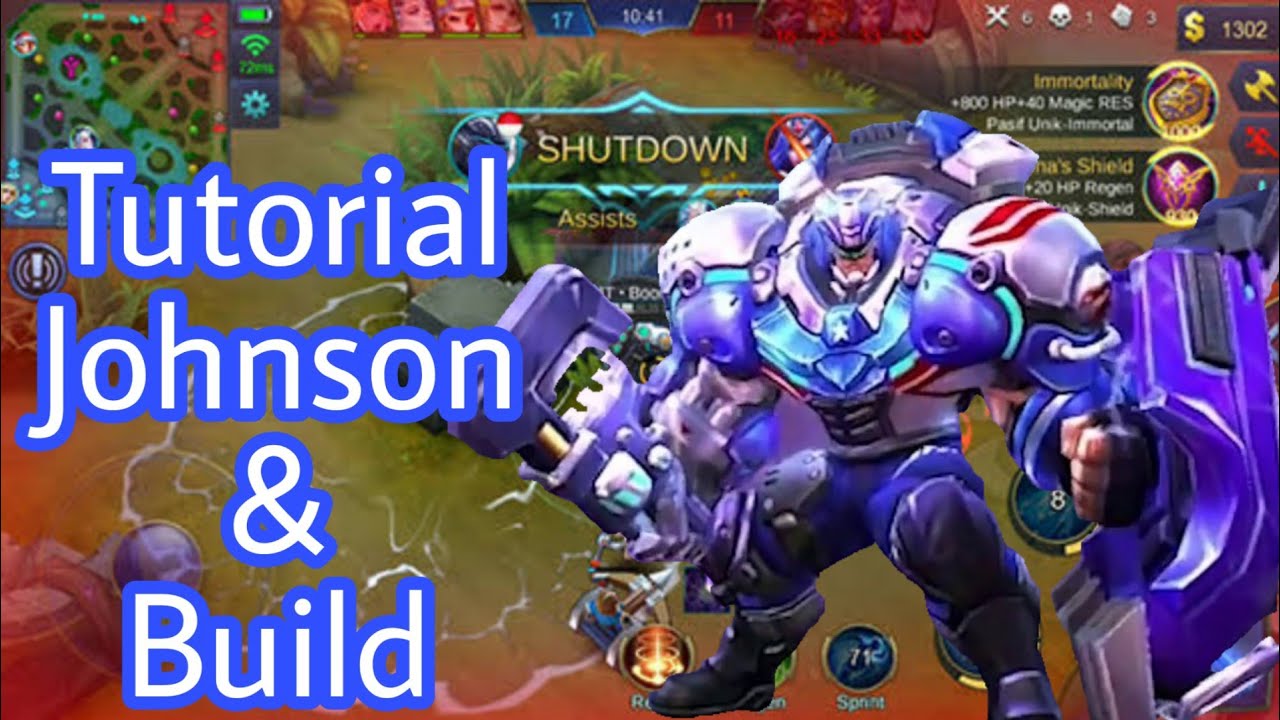Tutorial Johnson & Build -Eps2 (Mobile Legends) - YouTube
