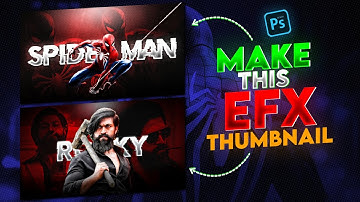 How To Make This EFX Thumbnail Tutorial | Thumbnail Tutorial | EFX Edit | Make Thumbnail in Mobile