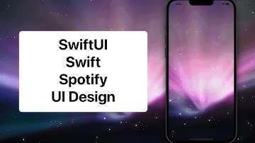 SwiftUI - THE WEEKND SPOTIFY UI Design Tutorial - Xcode 13 - Quartz