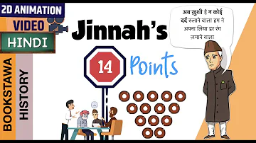 Jinnah 14 points in Hindi [ Modern History of India ] UPSC
