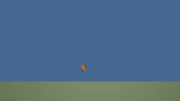 First bouncing ball animation (squash and stretch)